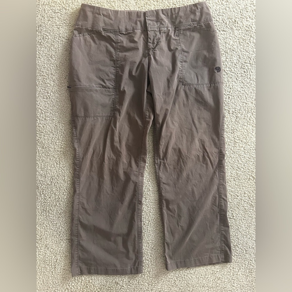 Mountain Hardwear Women’s Size 14 Regular Brown Hiking Pants Outdoor - Picture 8 of 8